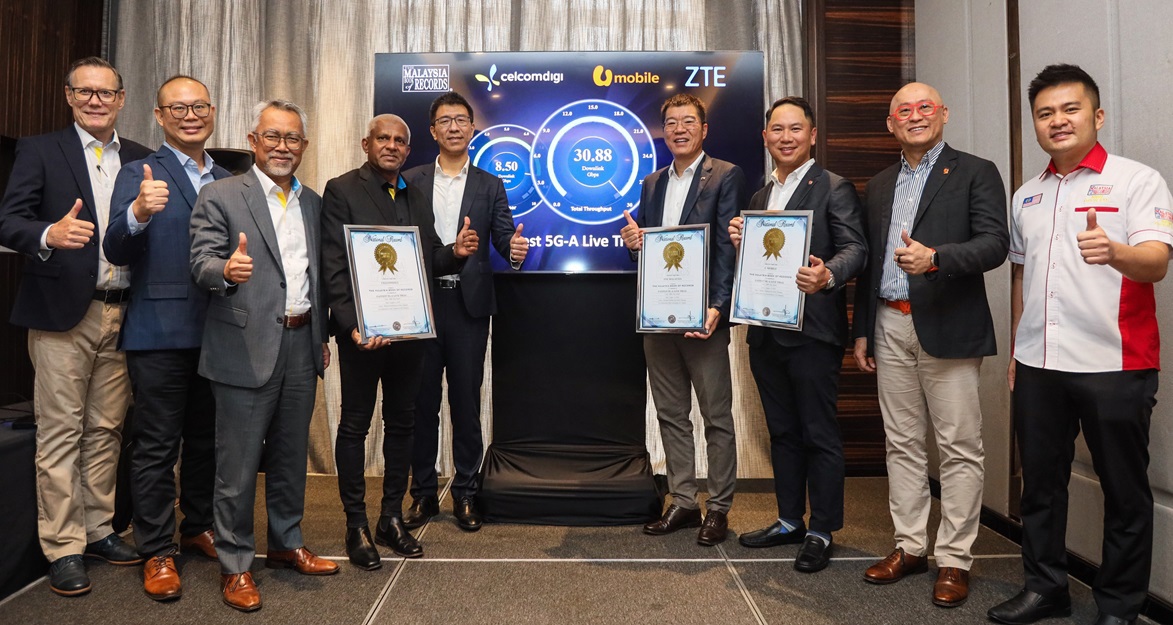 CelcomDigi, U Mobile and ZTE 